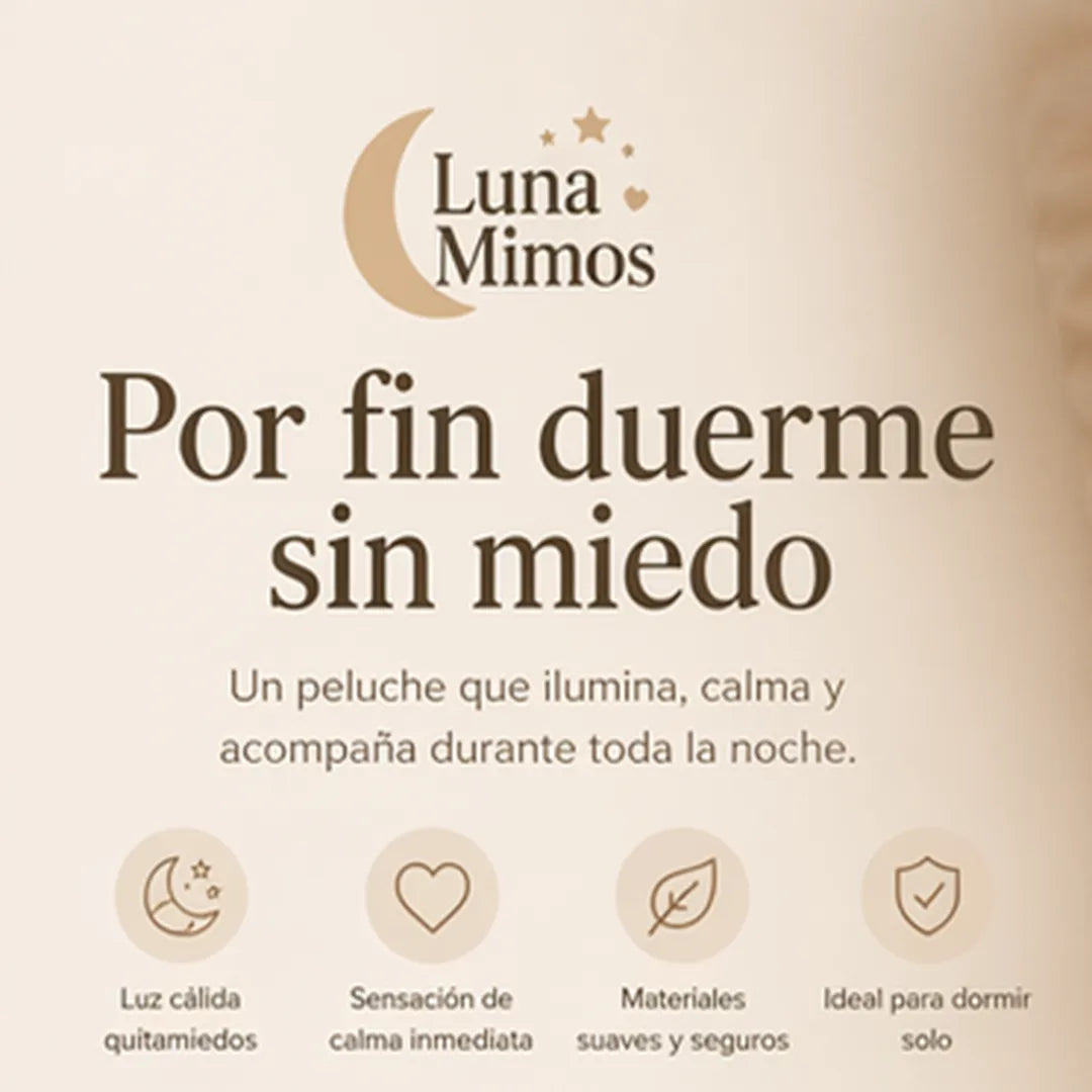 Nutria Luna Mimos ® Por fin duerme solo sin miedo